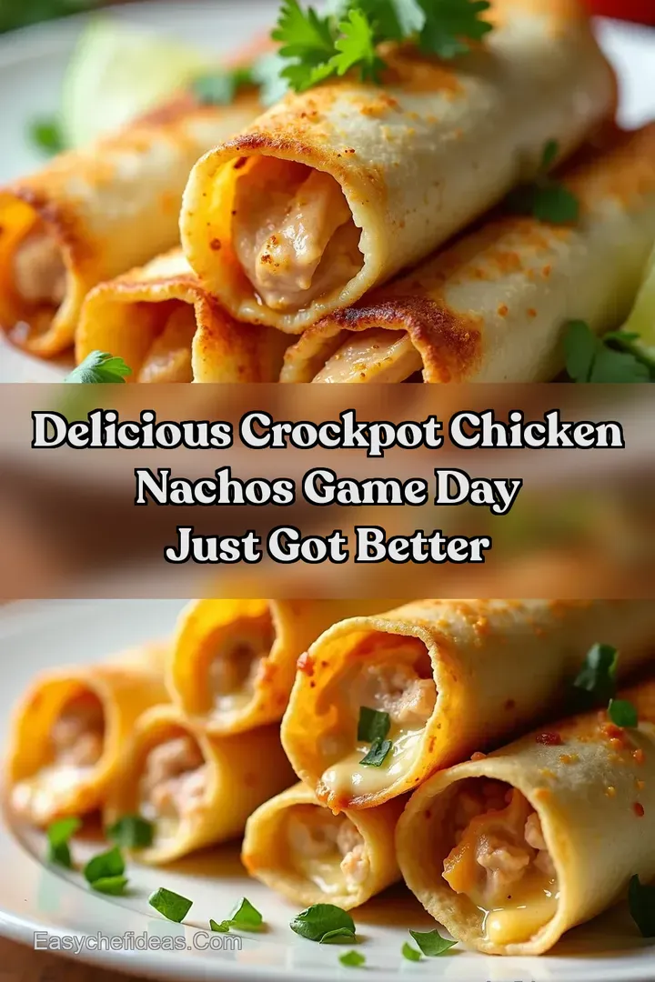 Delicious Crockpot Chicken Nachos Game Day Just Got Better