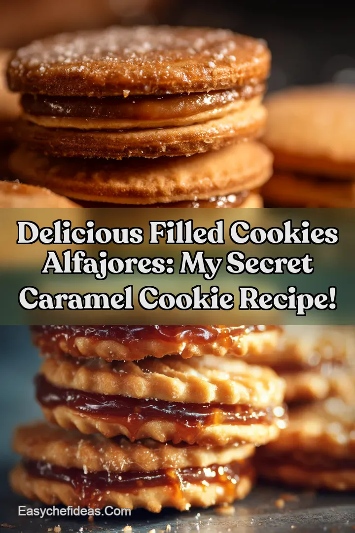 Delicious Filled Cookies Alfajores: My Secret Caramel Cookie Recipe!