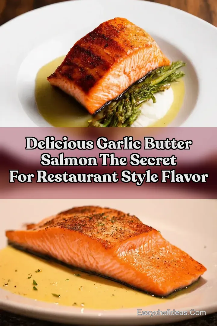 Delicious Garlic Butter Salmon The Secret for Restaurant Style Flavor