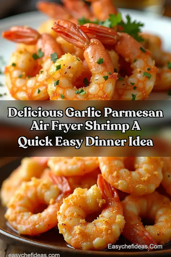 Delicious Garlic Parmesan Air Fryer Shrimp A Quick Easy Dinner Idea