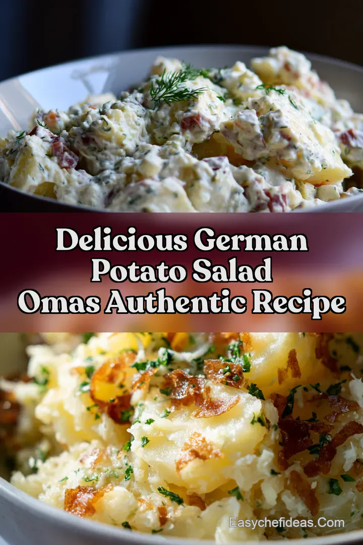 Delicious German Potato Salad Omas Authentic Recipe
