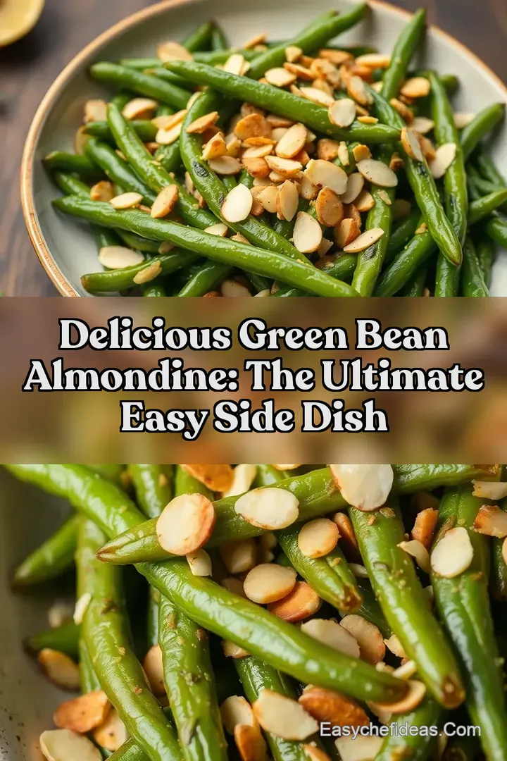 Delicious Green Bean Almondine: The ULTIMATE Easy Side Dish