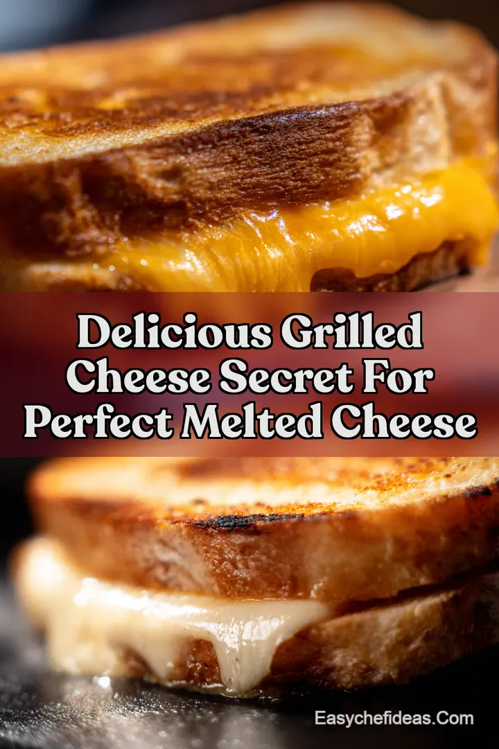 Delicious Grilled Cheese Secret for Perfect Melted Cheese