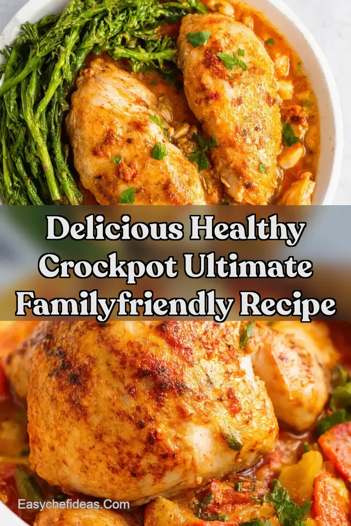 Delicious Healthy Crockpot Ultimate FamilyFriendly Recipe