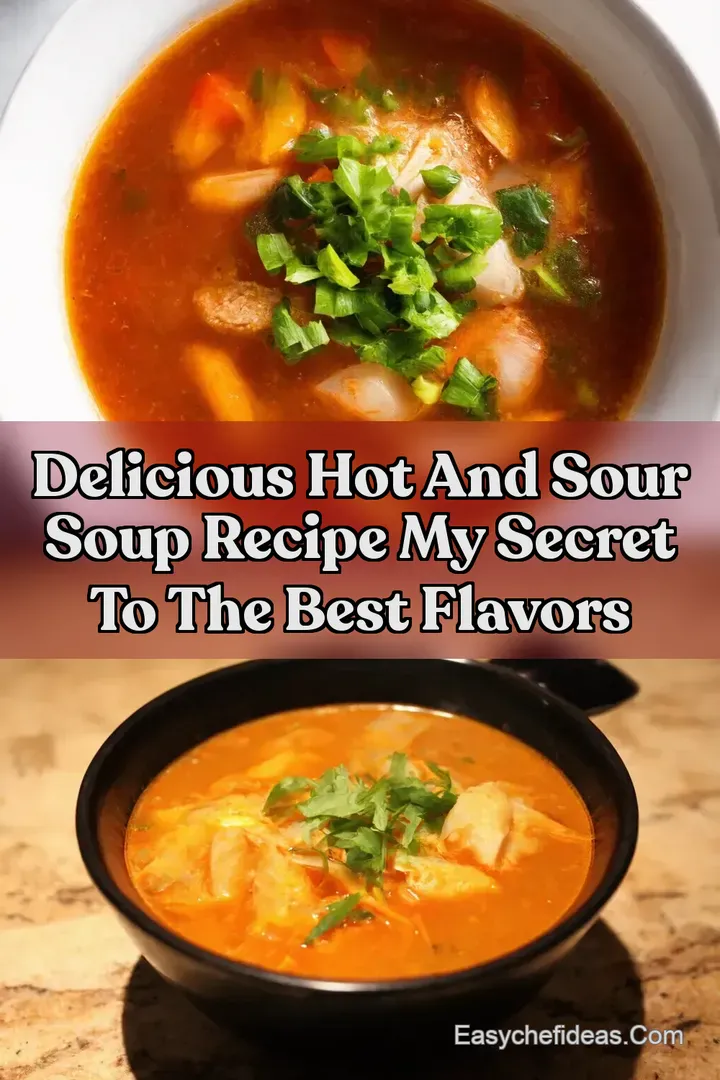 Delicious Hot and Sour Soup Recipe My Secret To The Best Flavors