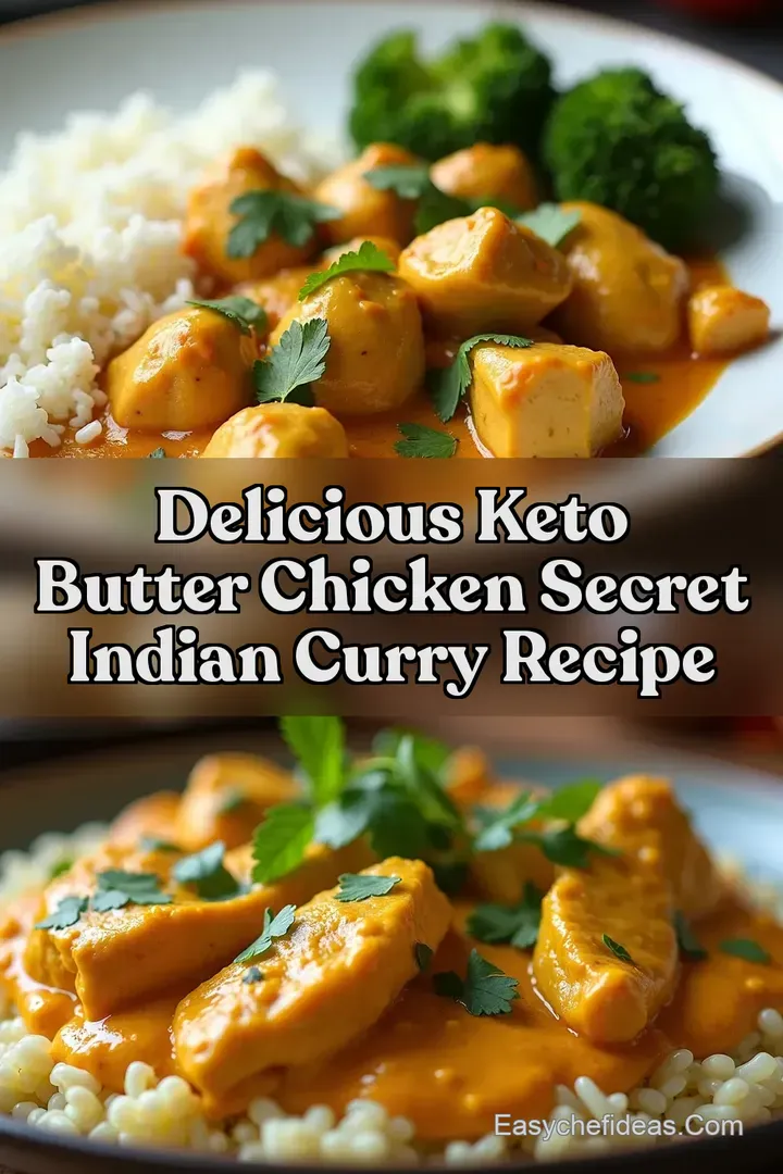 Delicious Keto Butter Chicken Secret Indian Curry Recipe