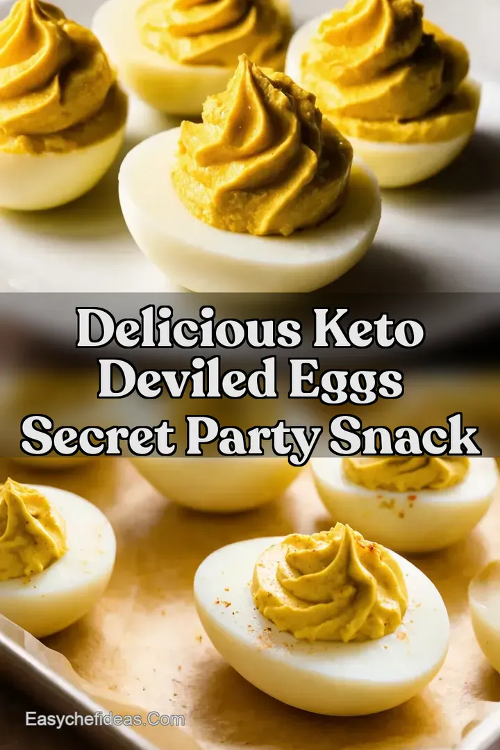 Delicious Keto Deviled Eggs Secret Party Snack