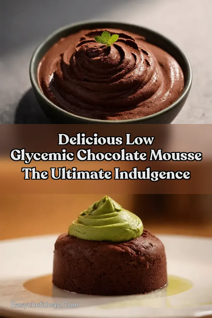 Delicious Low Glycemic Chocolate Mousse The Ultimate Indulgence