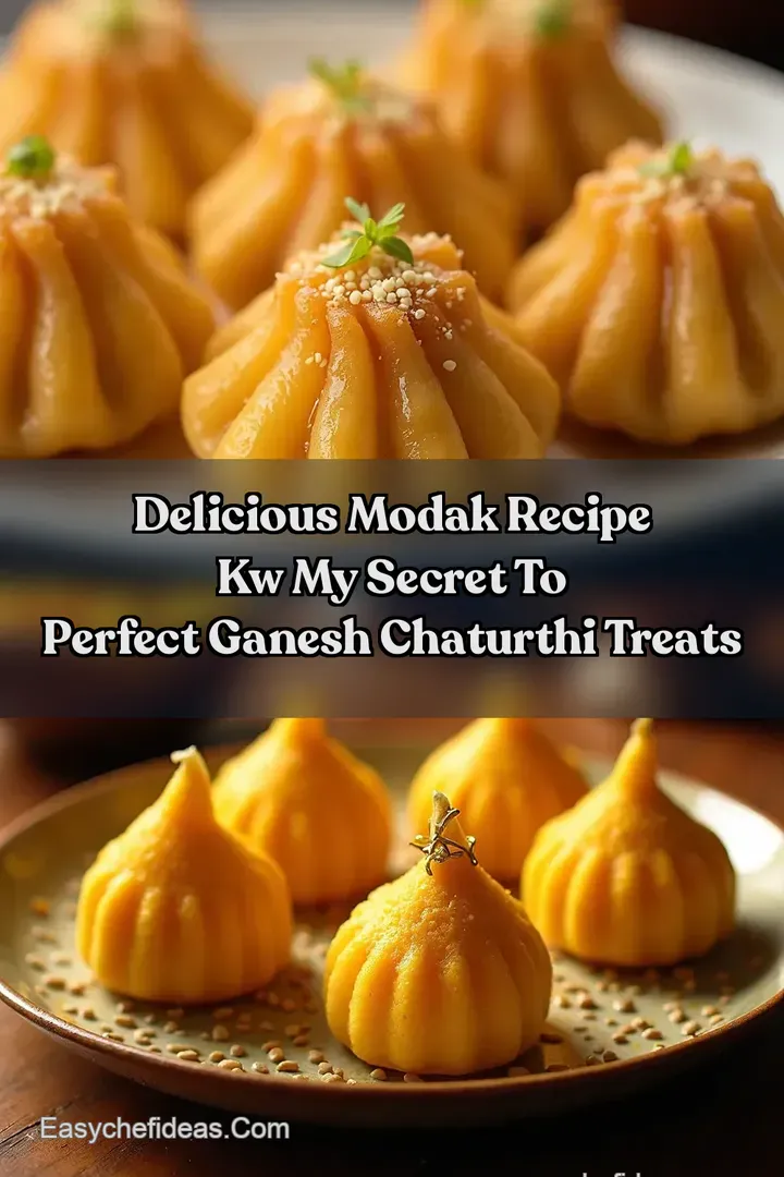 Delicious Modak Recipe kw My Secret to Perfect Ganesh Chaturthi Treats