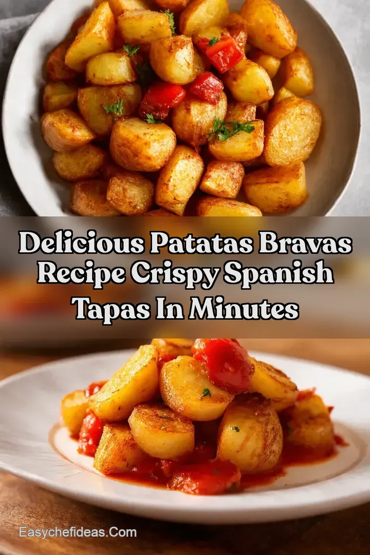 Delicious Patatas Bravas Recipe Crispy Spanish Tapas in Minutes
