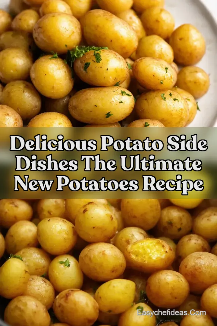 Delicious Potato Side Dishes The Ultimate New Potatoes Recipe