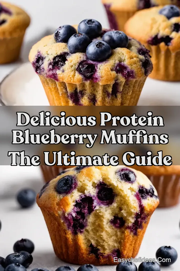 Delicious Protein Blueberry Muffins The Ultimate Guide