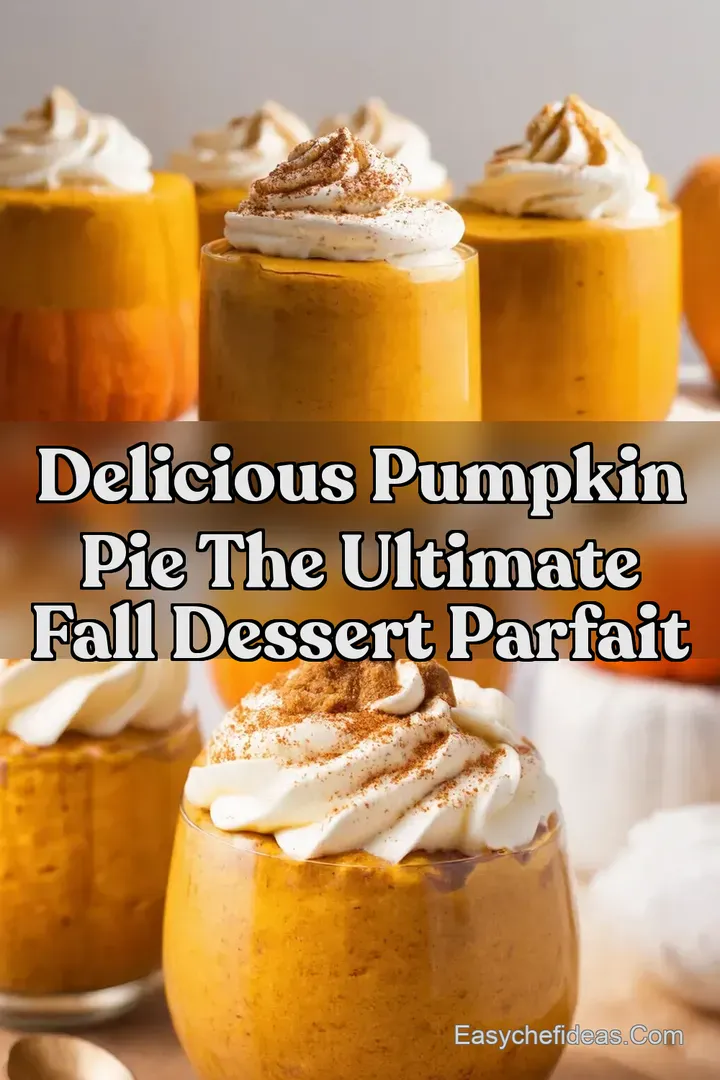 Delicious Pumpkin Pie The Ultimate Fall Dessert Parfait