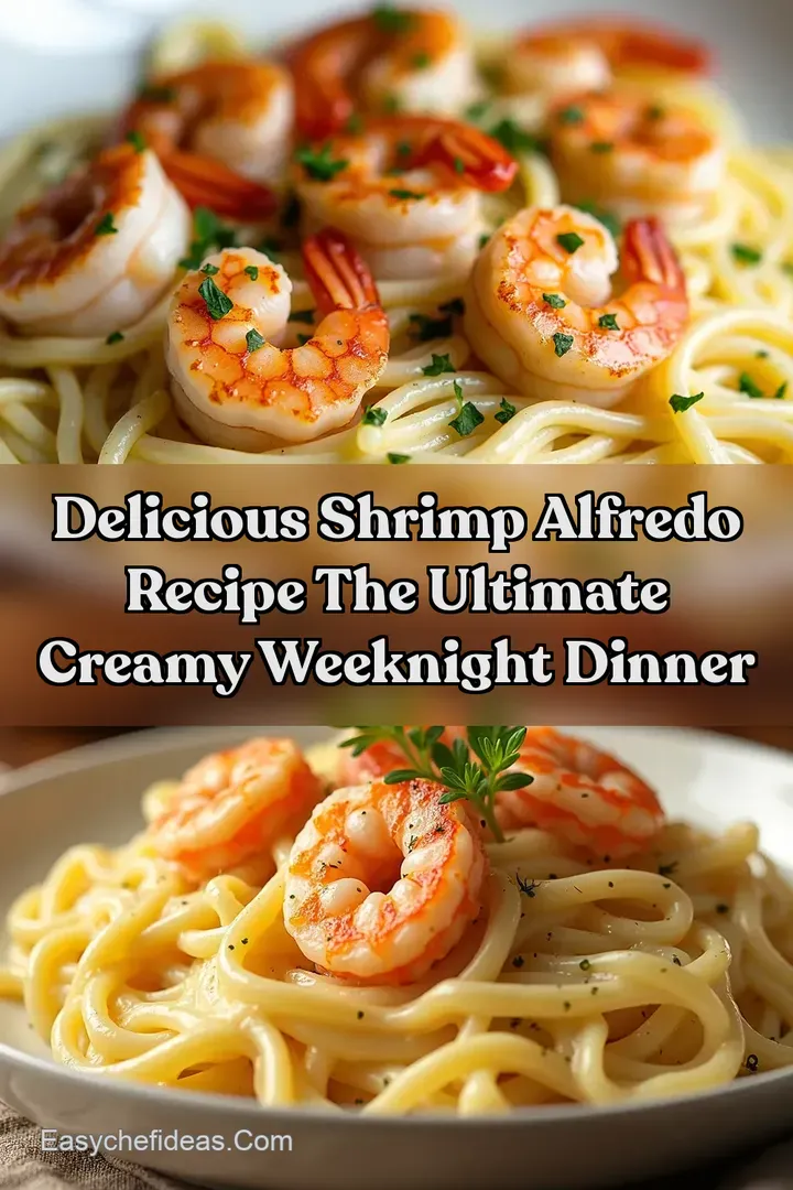 Delicious Shrimp Alfredo Recipe The Ultimate Creamy Weeknight Dinner