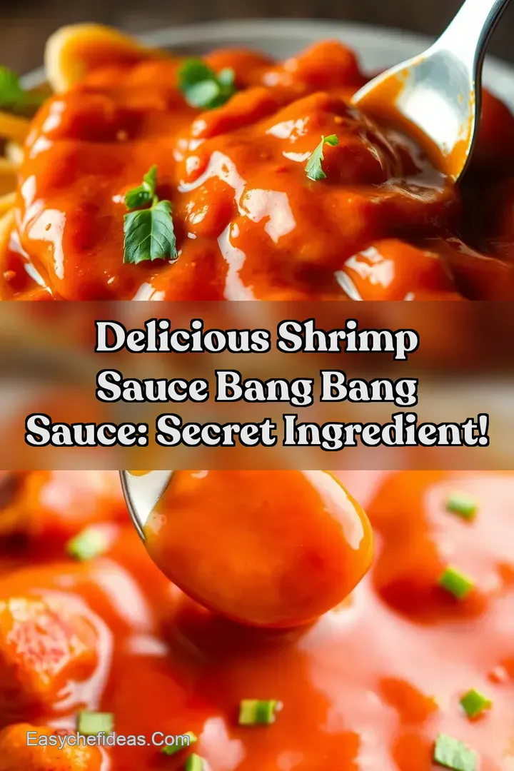 Delicious Shrimp Sauce Bang Bang Sauce: Secret Ingredient!