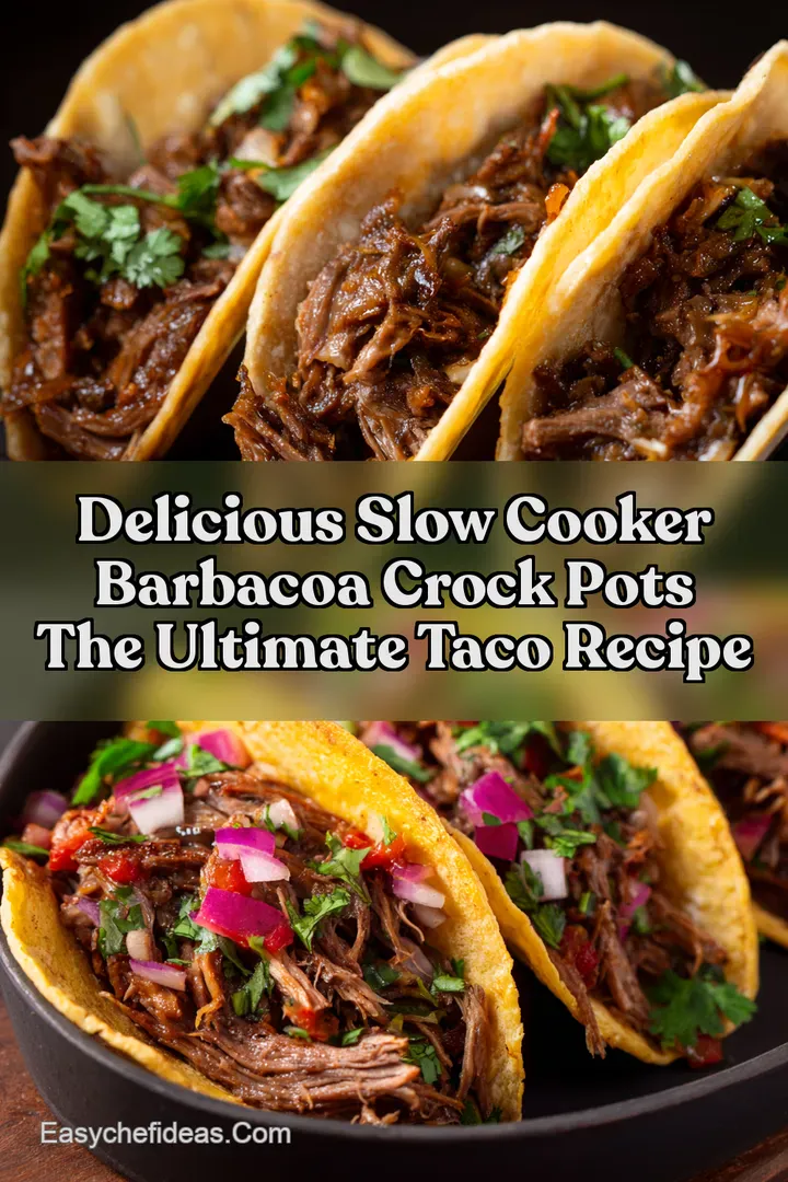 Delicious Slow Cooker Barbacoa Crock Pots The Ultimate Taco Recipe