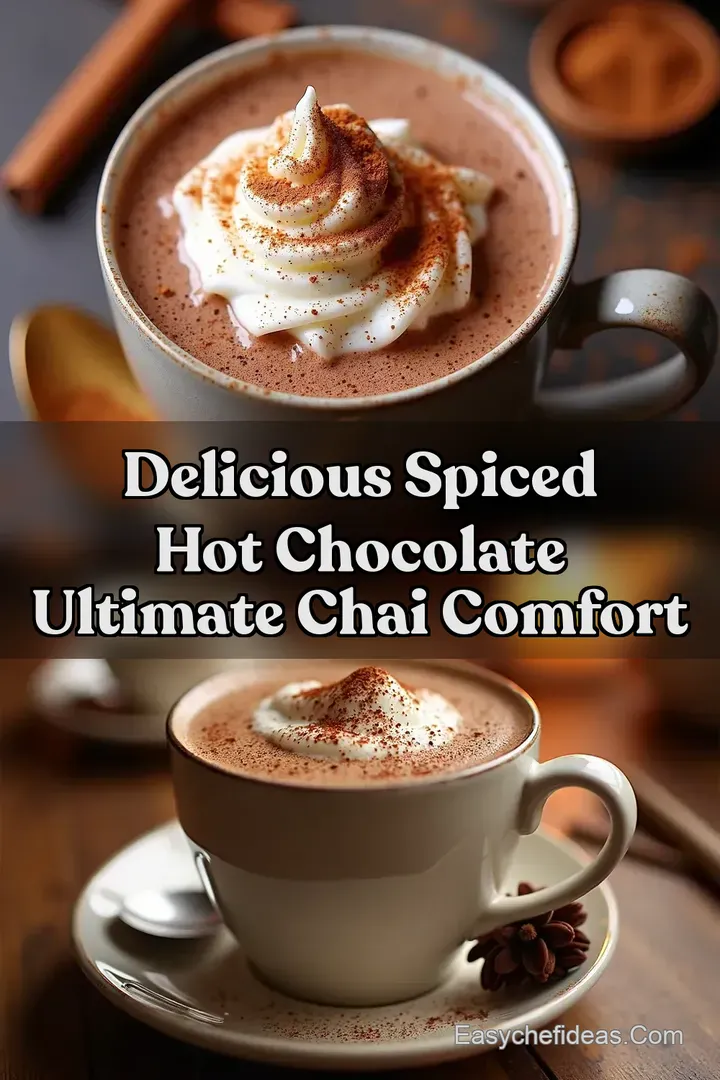 Delicious Spiced Hot Chocolate Ultimate Chai Comfort