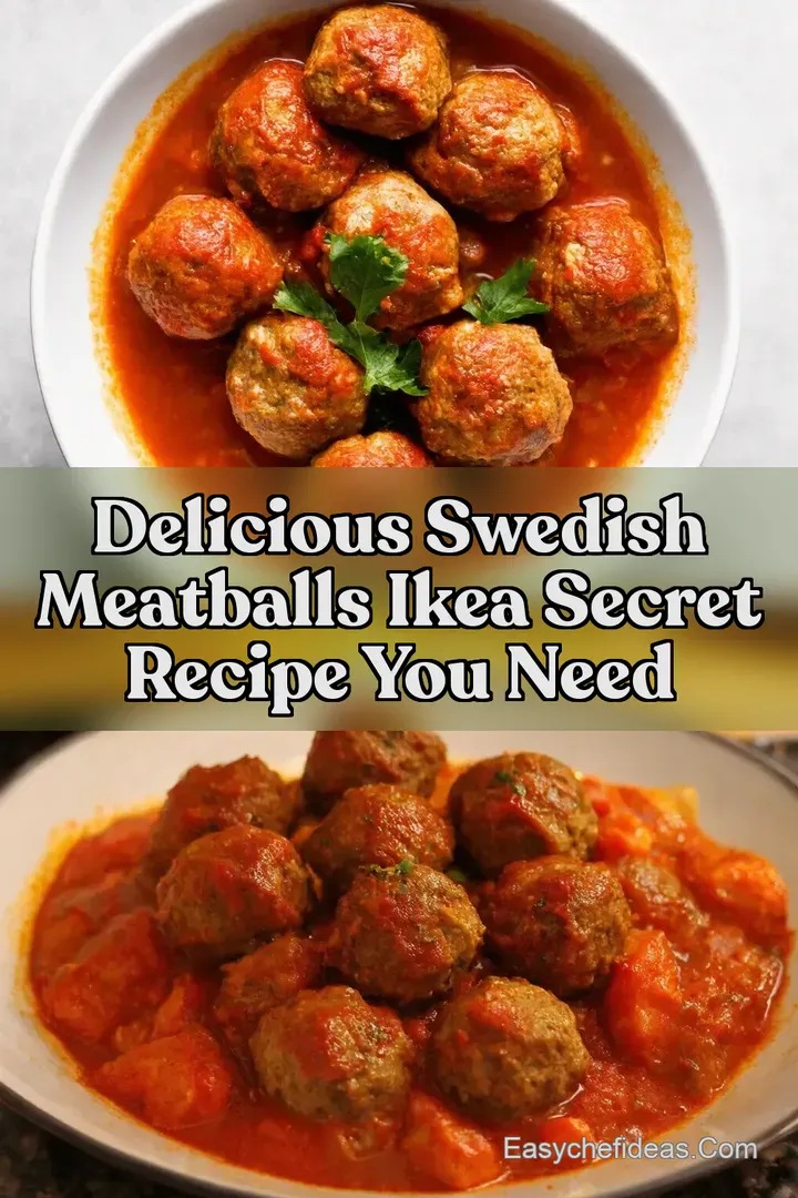 Delicious Swedish Meatballs IKEA Secret Recipe You Need