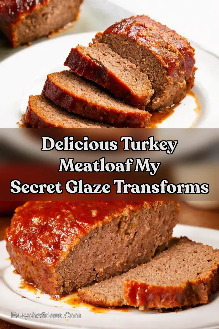 Delicious Turkey Meatloaf My Secret Glaze Transforms