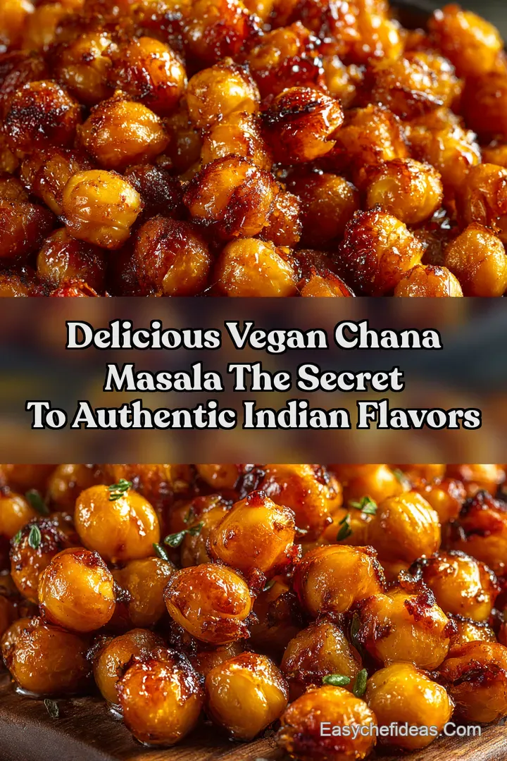 Delicious Vegan Chana Masala The Secret To Authentic Indian Flavors