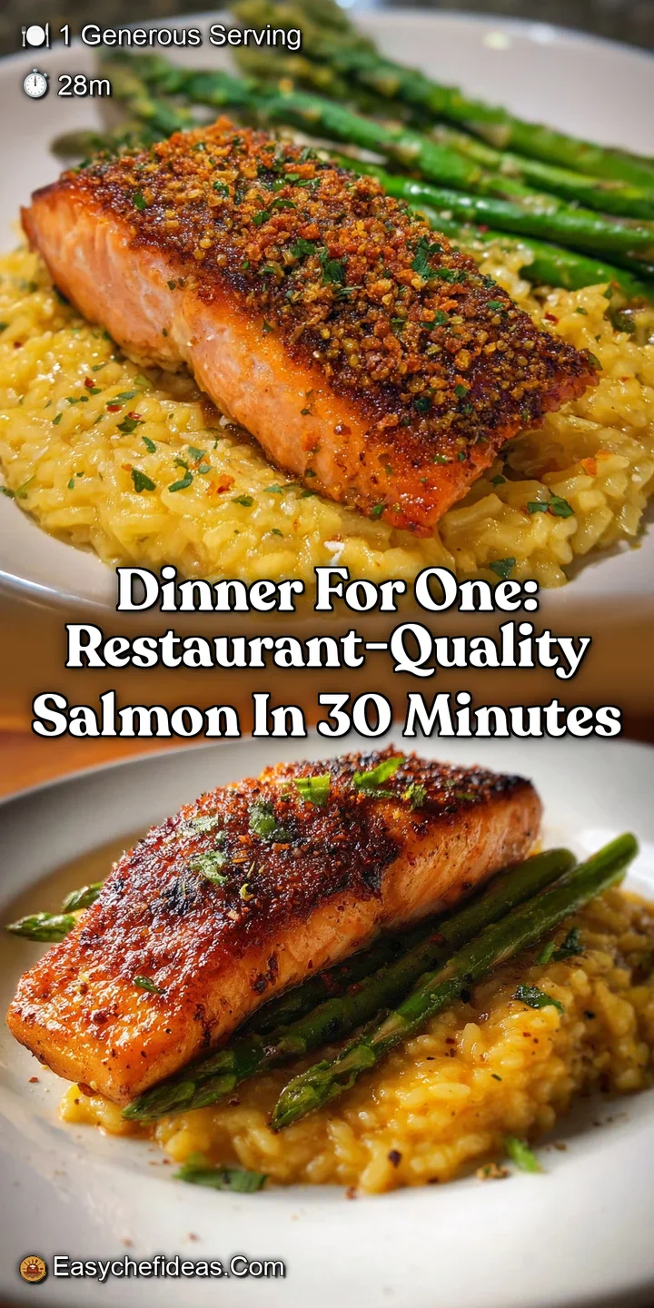 Dinner For One: Restaurant-Quality Salmon in 30 Minutes