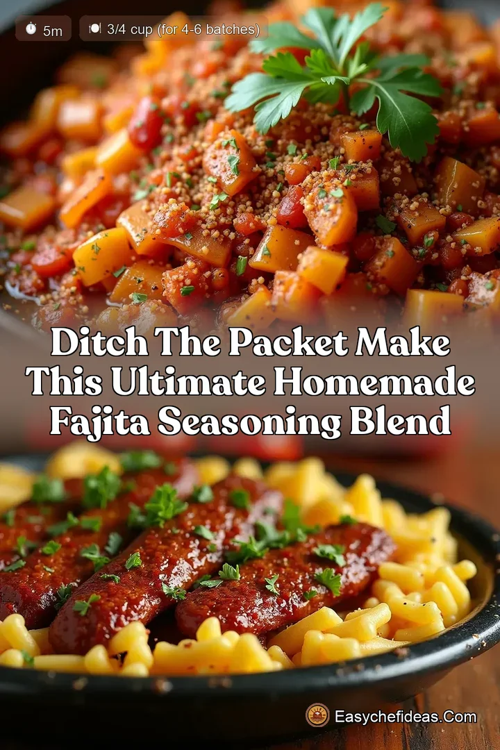Ditch the Packet Make This Ultimate Homemade Fajita Seasoning Blend