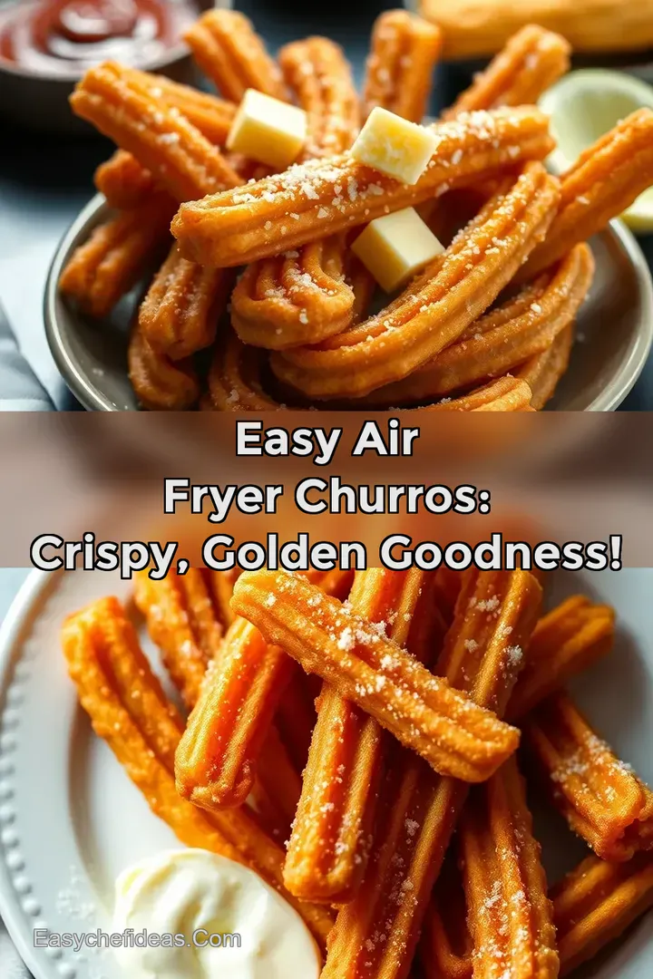 Easy Air Fryer Churros: Crispy Golden Goodness!