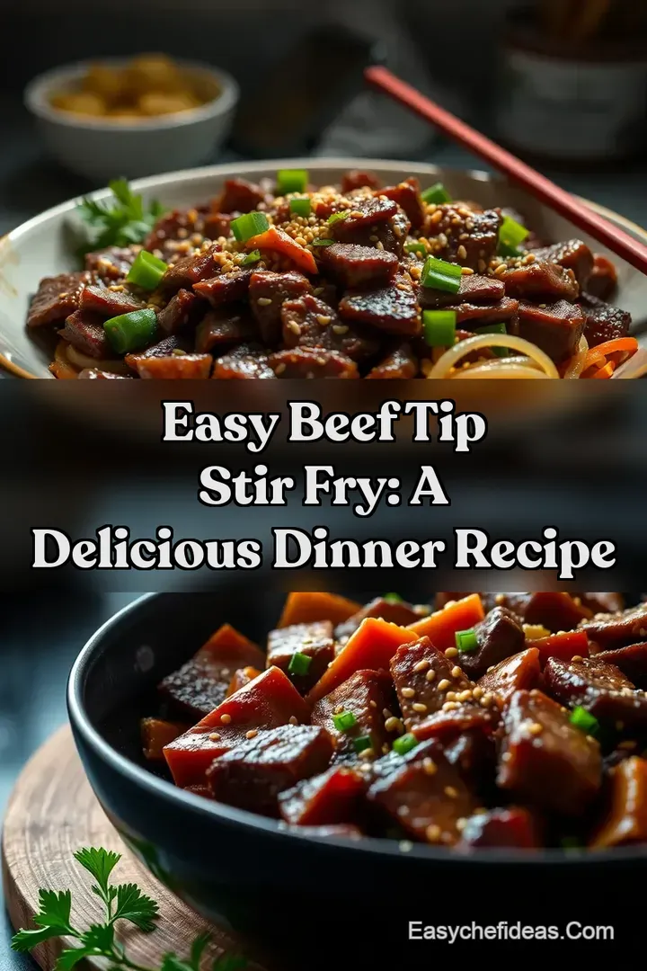 Easy Beef Tip Stir Fry: A Delicious Dinner Recipe