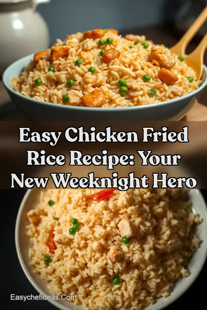 Easy Chicken Fried Rice Recipe: Your New Weeknight Hero