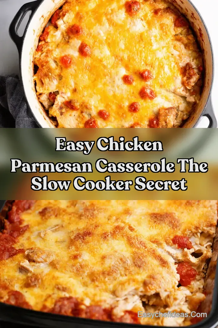 Easy Chicken Parmesan Casserole The Slow Cooker Secret