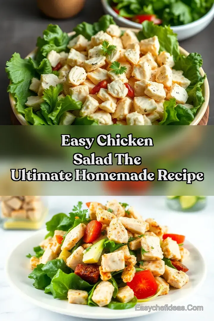 Easy Chicken Salad The Ultimate Homemade Recipe