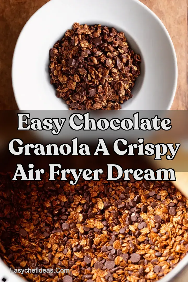Easy Chocolate Granola A Crispy Air Fryer Dream