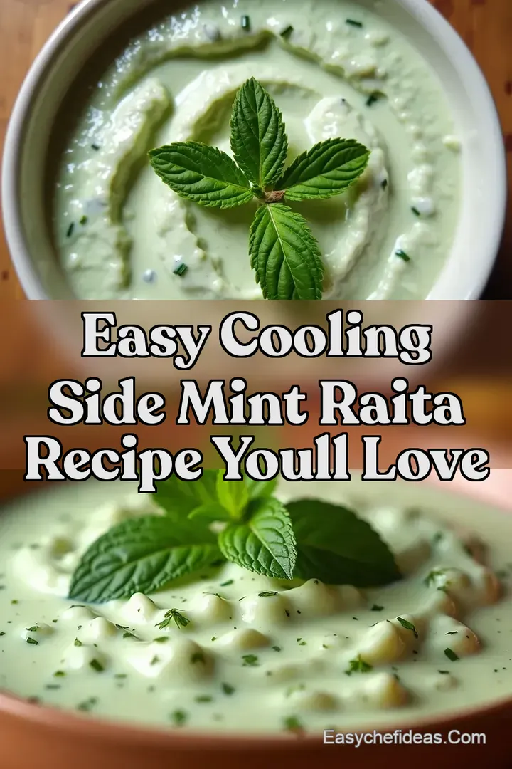 Easy Cooling Side Mint Raita Recipe Youll Love