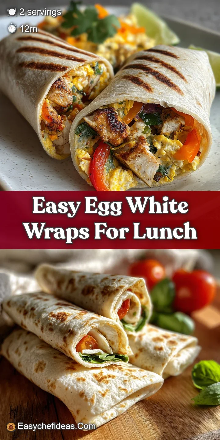 Close-up reveals the airy texture of an egg white wrap bursting with fresh ingredients, highlighting vibrant colors and he...