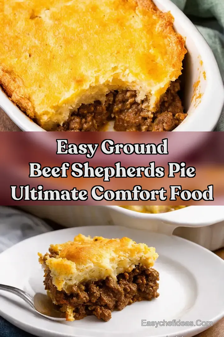 Easy Ground Beef Shepherds Pie Ultimate Comfort Food