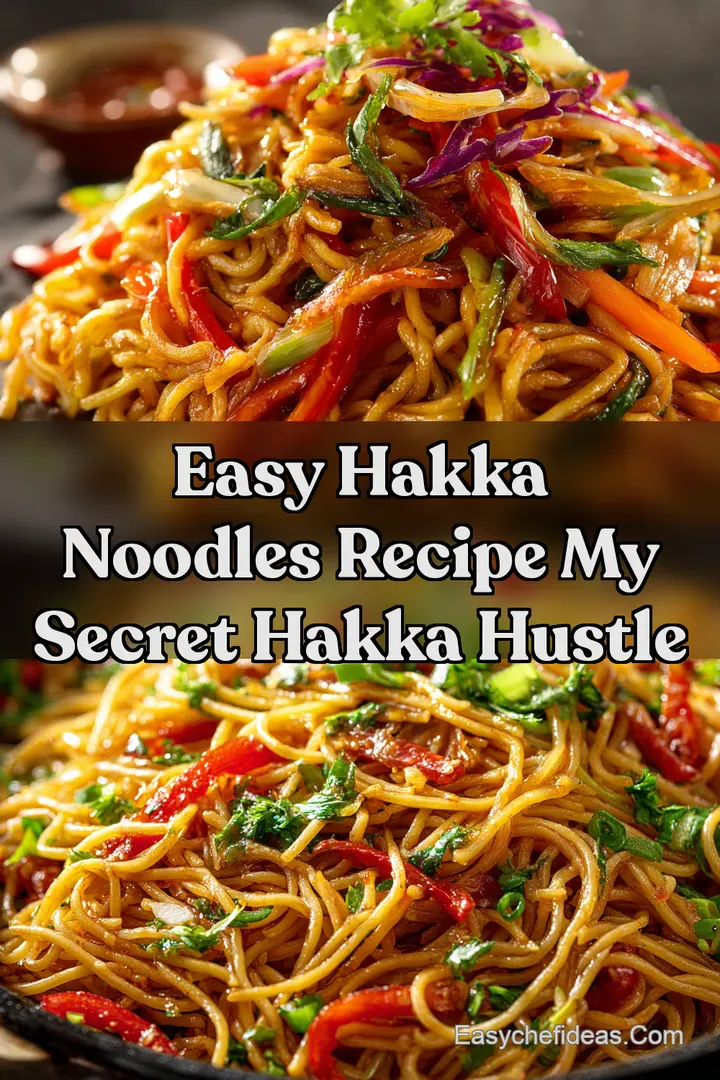Easy Hakka Noodles Recipe My Secret Hakka Hustle