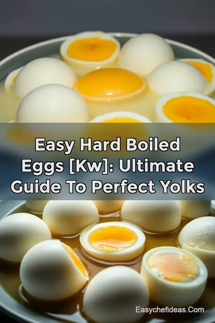 Easy Hard Boiled Eggs [kw]: Ultimate Guide to Perfect Yolks