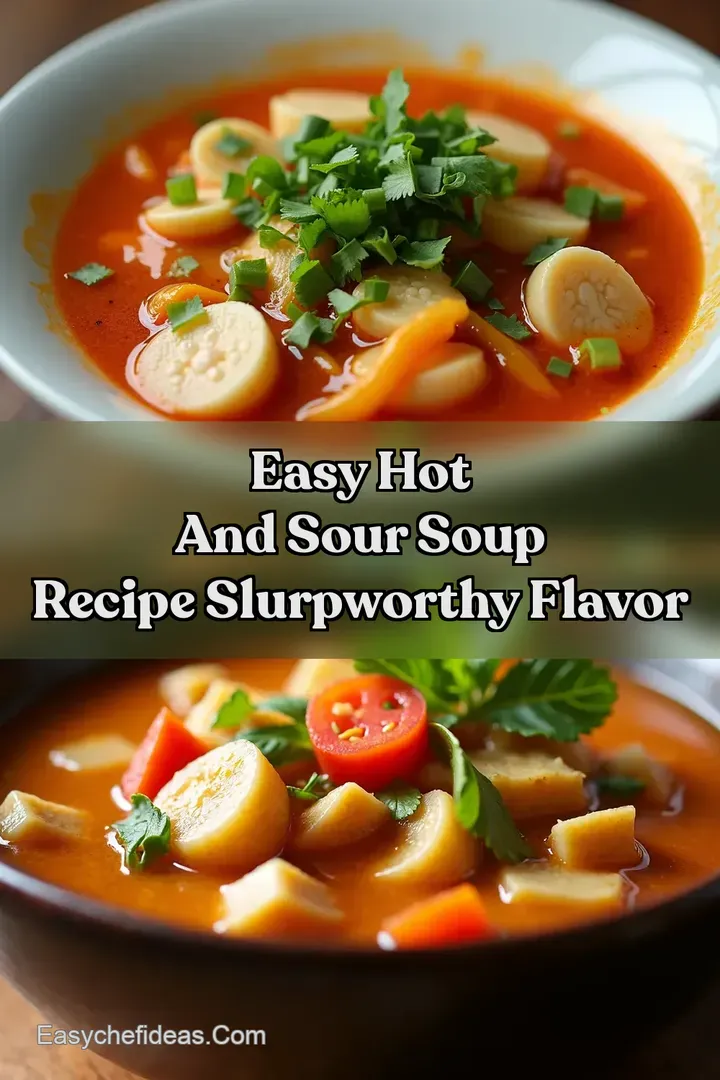 Easy Hot And Sour Soup Recipe SlurpWorthy Flavor