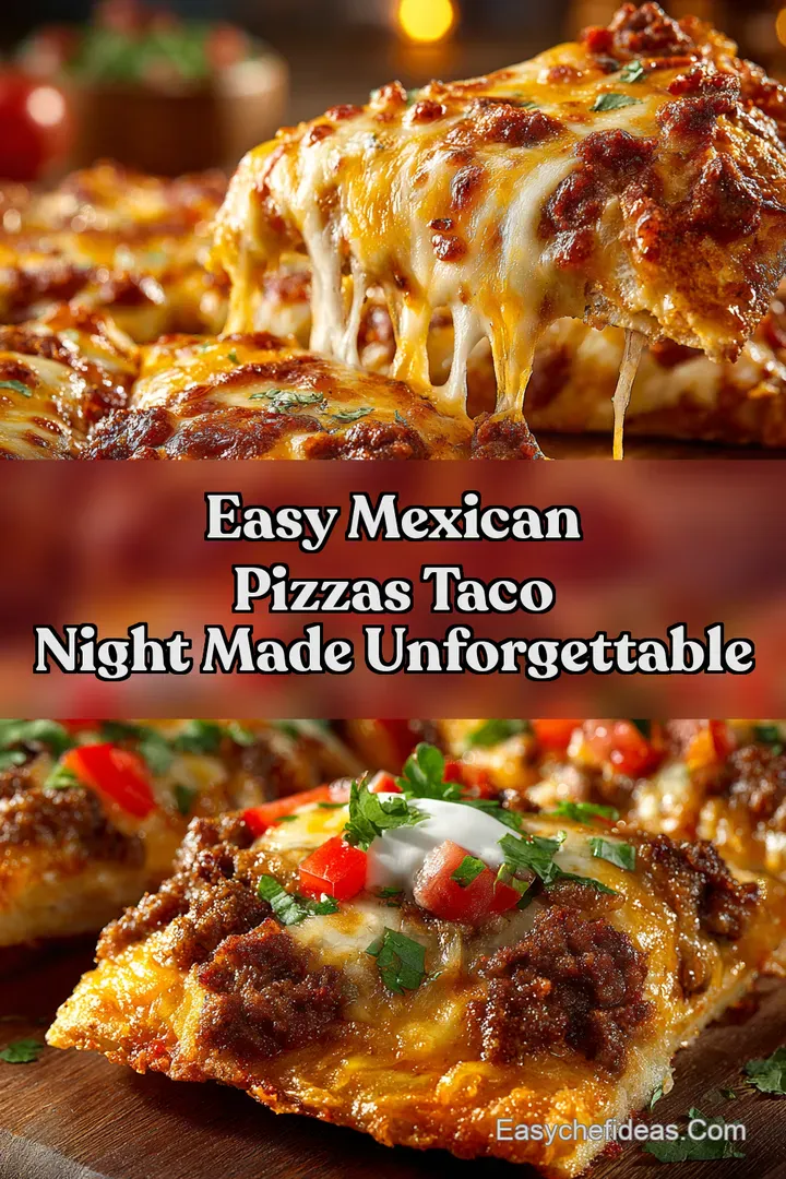 Easy Mexican Pizzas Taco Night Made Unforgettable