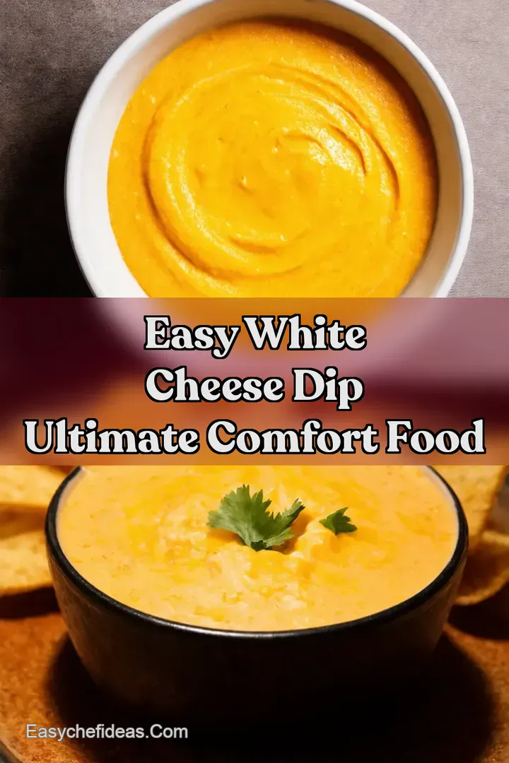 Easy White Cheese Dip Ultimate Comfort Food