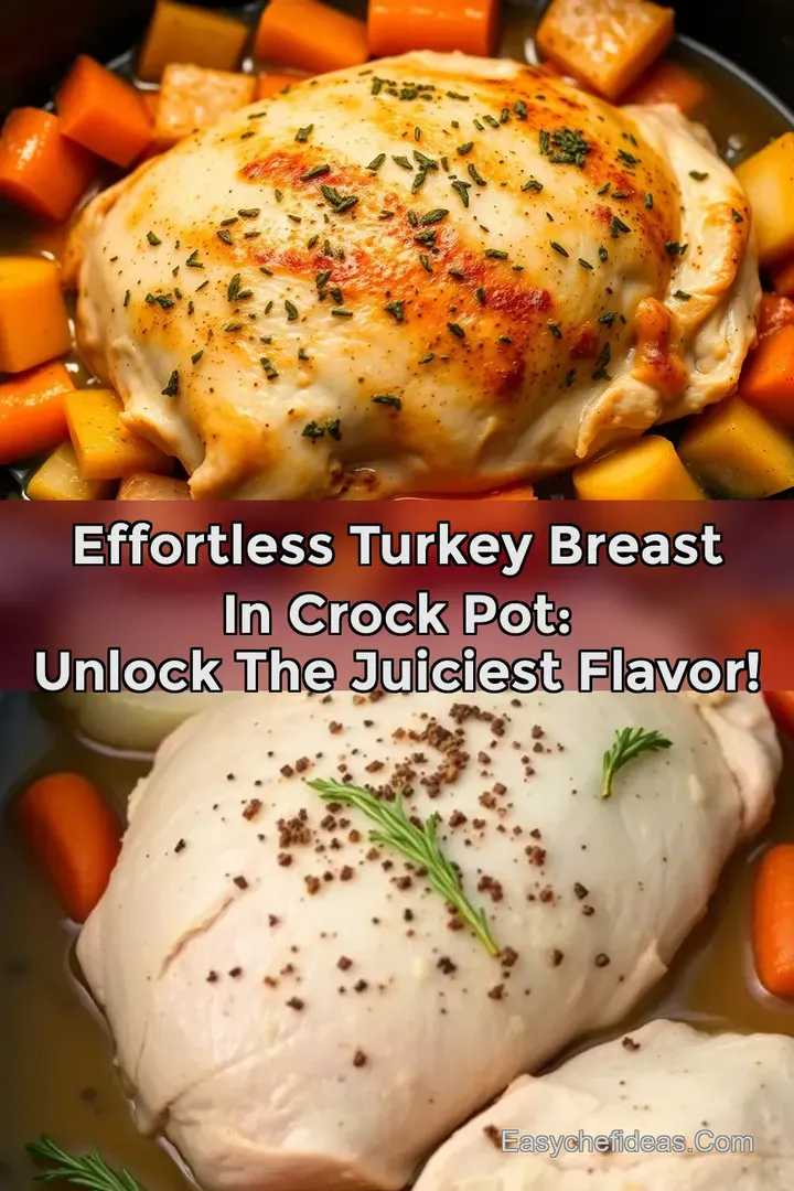 Effortless Turkey Breast in Crock Pot: Unlock the Juiciest Flavor!