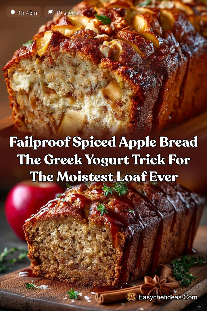 FailProof Spiced Apple Bread The Greek Yogurt Trick for the Moistest Loaf Ever