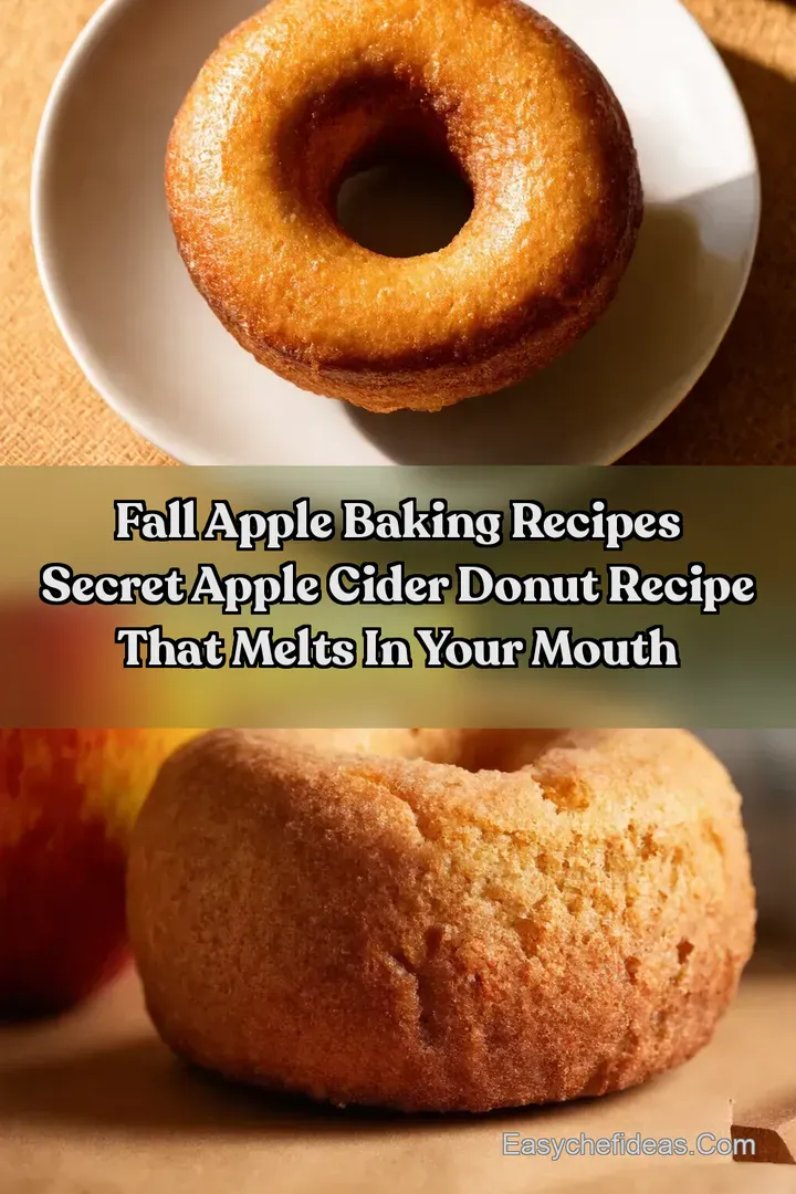 Fall Apple Baking Recipes Secret Apple Cider Donut Recipe That Melts In Your Mouth