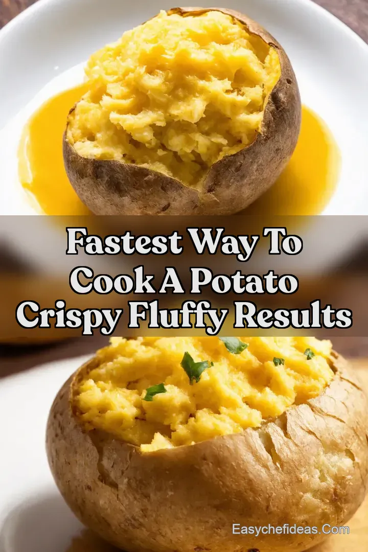Fastest Way to Cook A Potato Crispy Fluffy Results