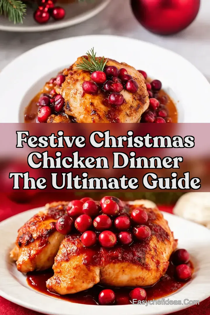 Festive Christmas Chicken Dinner The Ultimate Guide