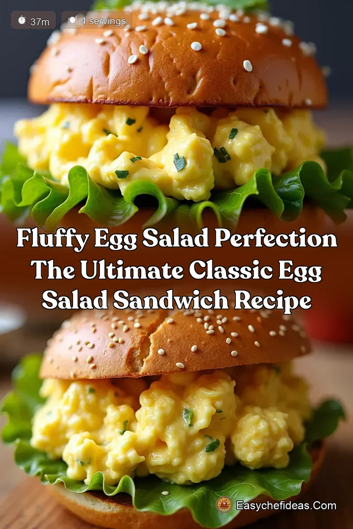 Fluffy Egg Salad Perfection The Ultimate Classic Egg Salad Sandwich Recipe