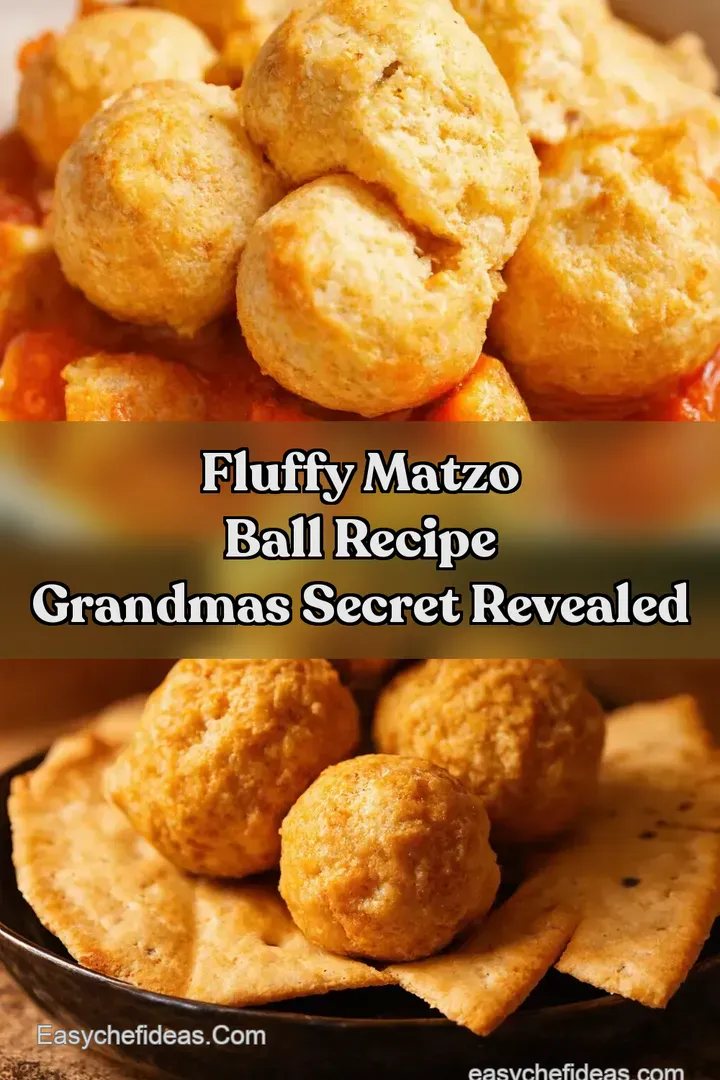 Fluffy Matzo Ball Recipe Grandmas Secret Revealed