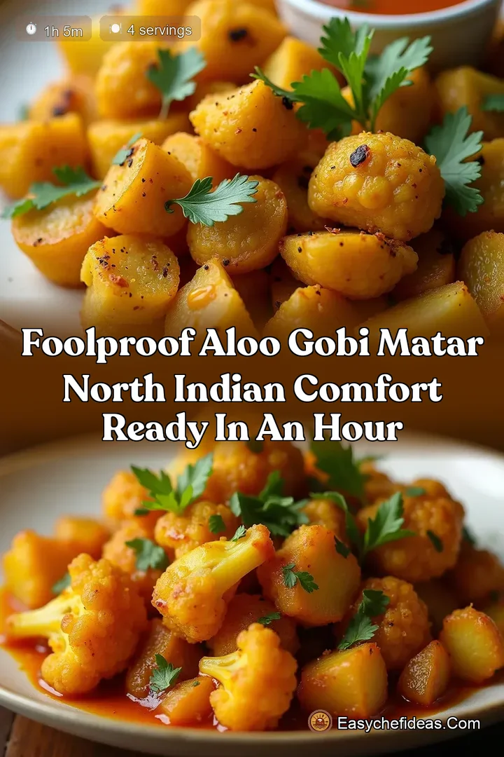 Foolproof Aloo Gobi Matar North Indian Comfort Ready in an Hour