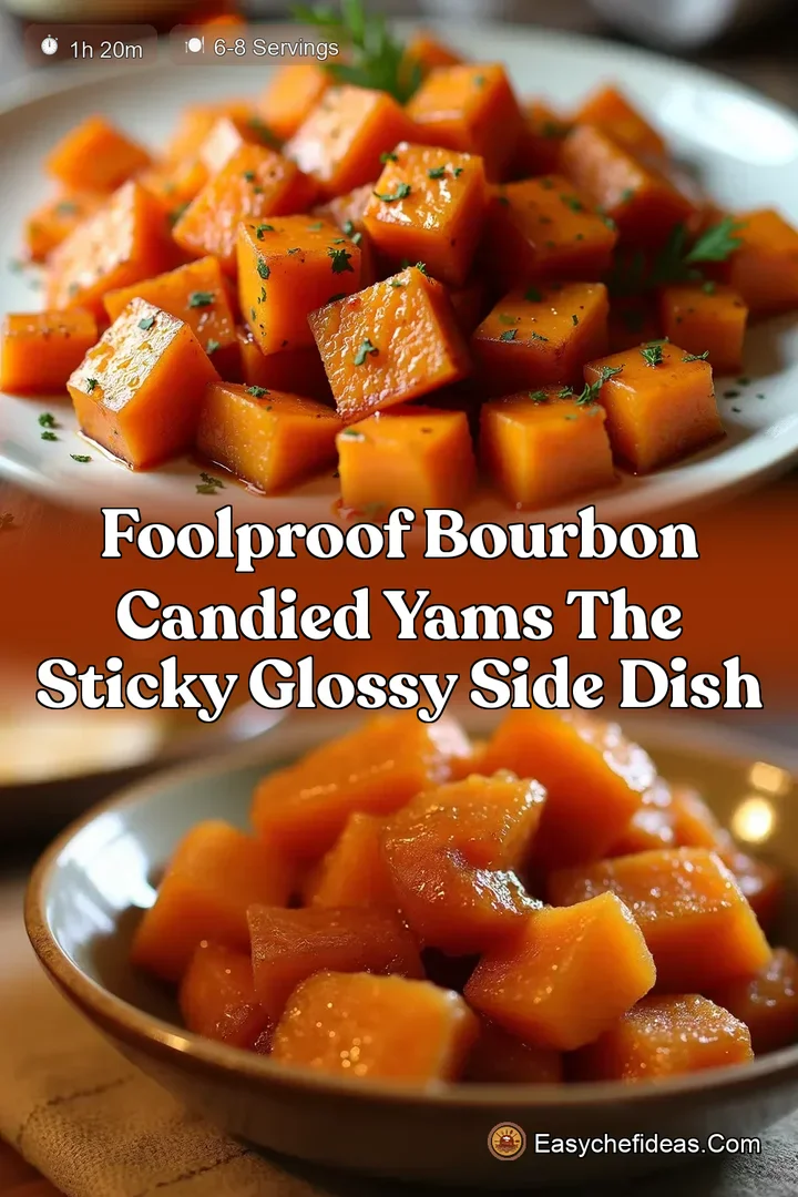 Foolproof Bourbon Candied Yams The Sticky Glossy Side Dish