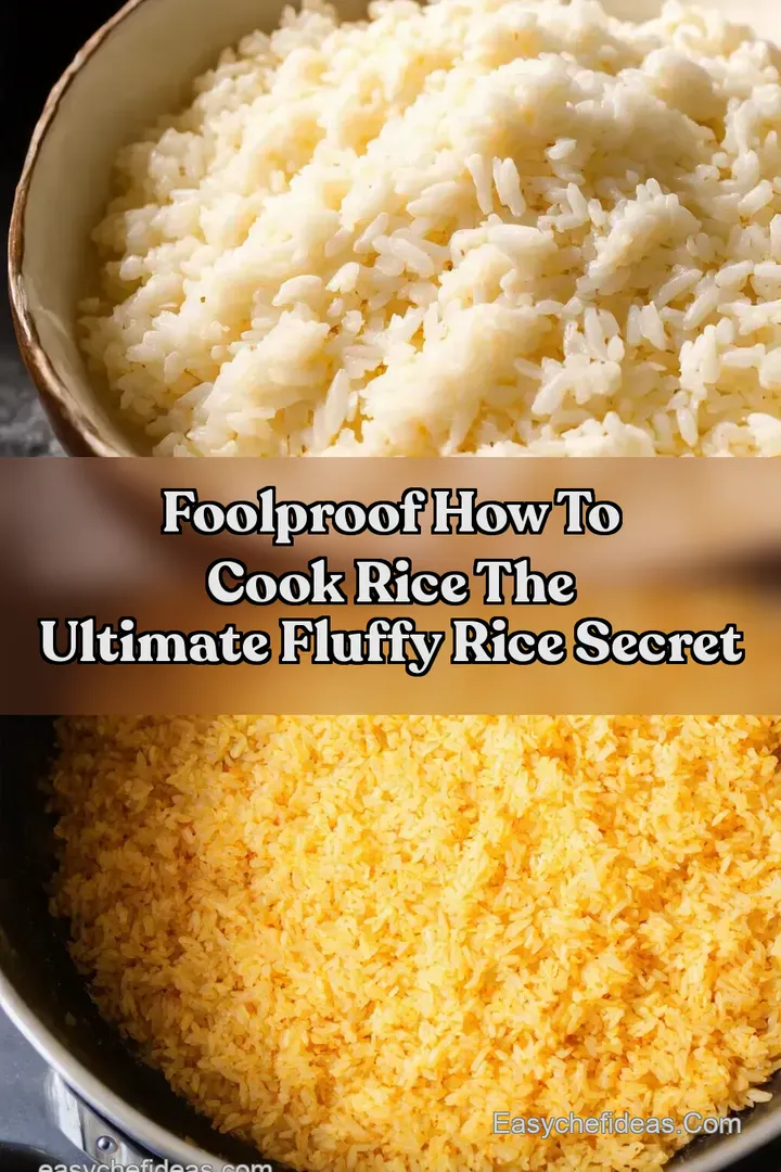 Foolproof How To Cook Rice The Ultimate Fluffy Rice Secret
